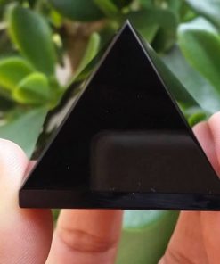 Black Obsidian Protection Pyramid